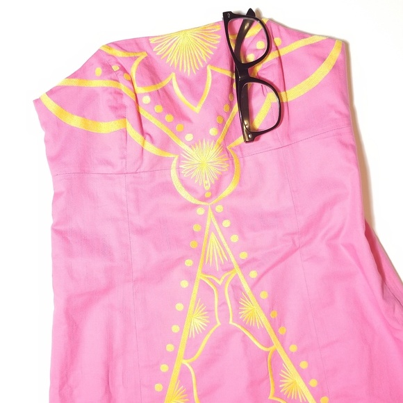 Lilly Pulitzer Bowen Floral Embroidered Dress - Picture 4 of 8